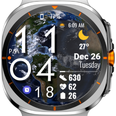 Digital Color WearOS NTV572 Android Screenshot 3