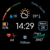 Digital Watchface D14 Android Screenshot