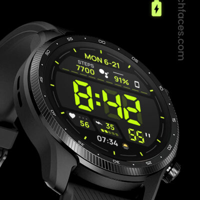 Digital xR Watch Face Android Screenshot 2