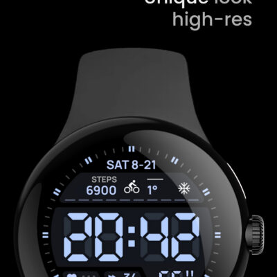Digital xR Watch Face Android Screenshot 4