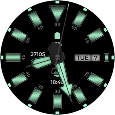 Diver Classic LE  Wear OS 5+ Android Screenshot