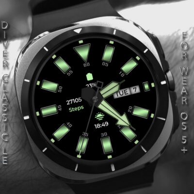 Diver Classic LE Wear OS 5+ Android Screenshot 2