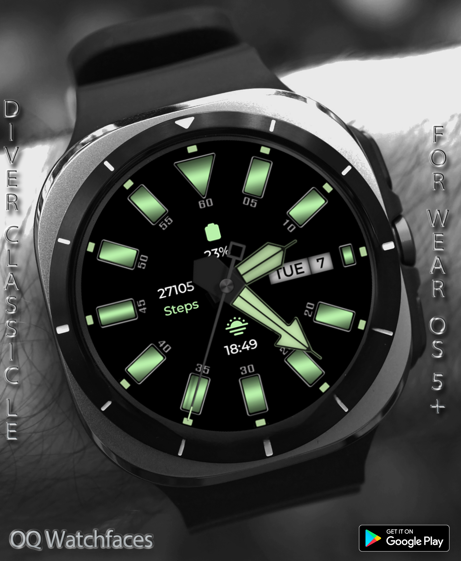 Diver Classic LE Wear OS 5+ Android Screenshot 2
