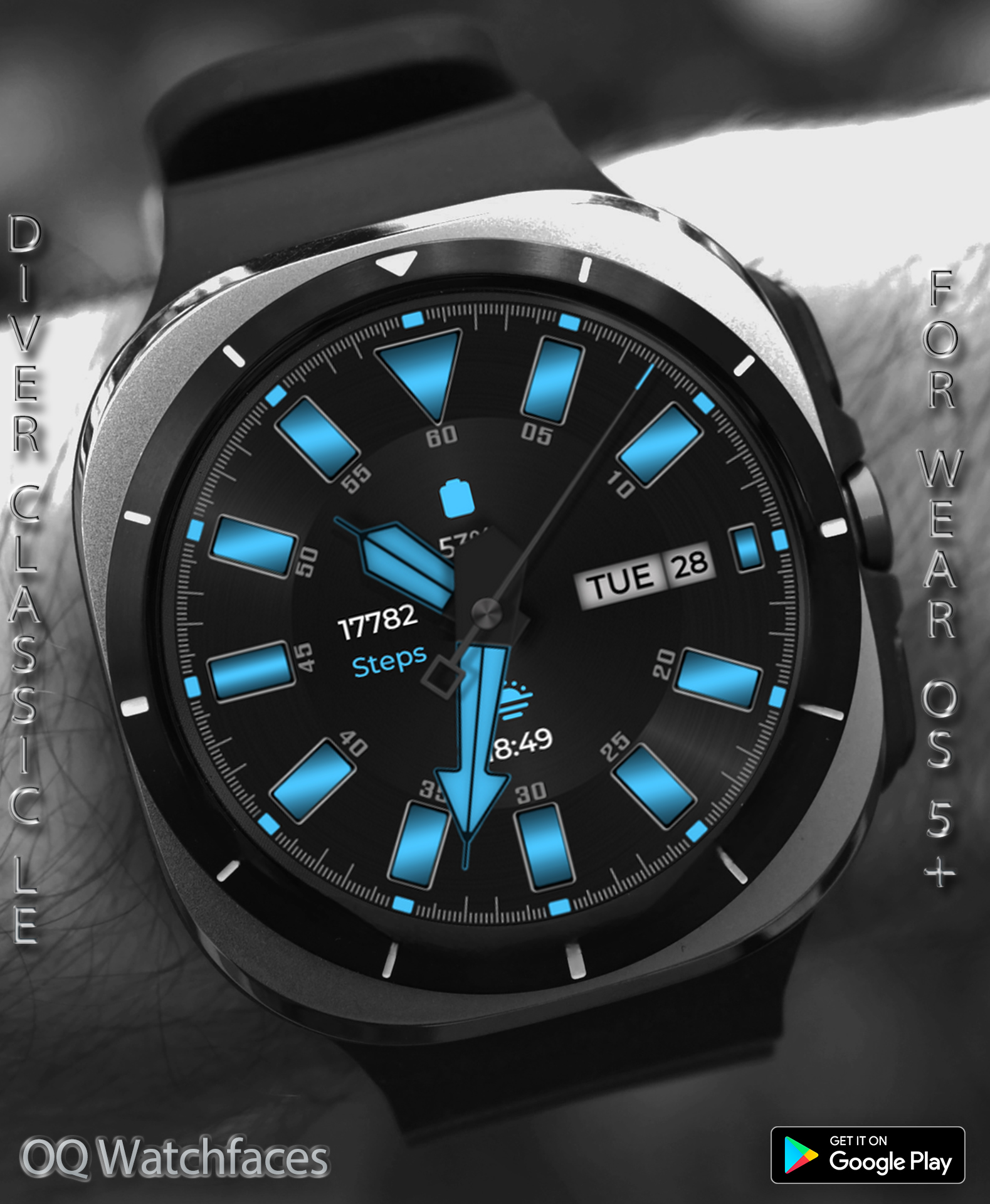 Diver Classic LE Wear OS 5+ Android Screenshot 3