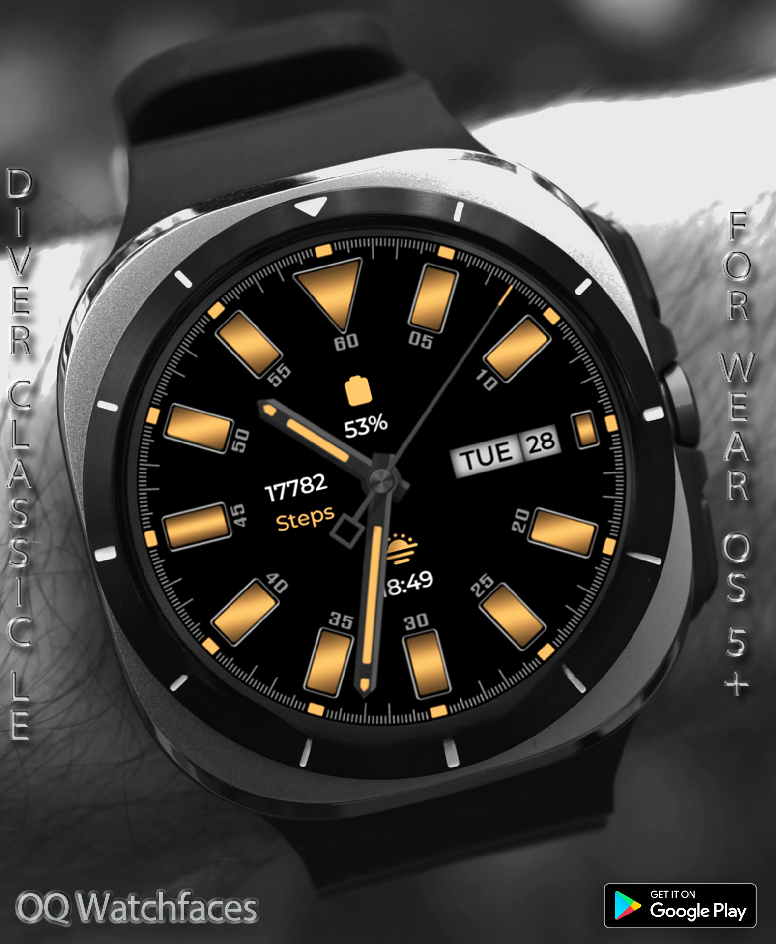 Diver Classic LE Wear OS 5+ Android Screenshot 4