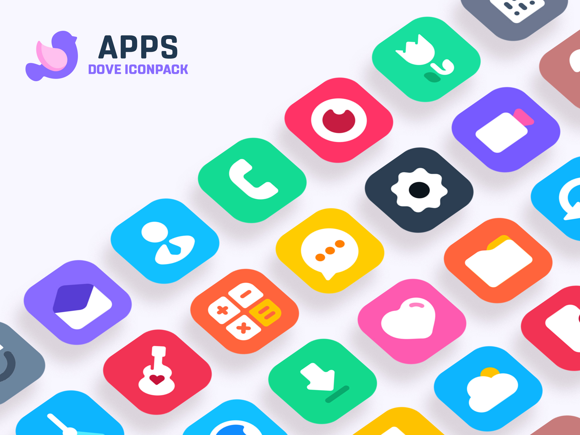Dove Icon Pack Android Screenshot 2