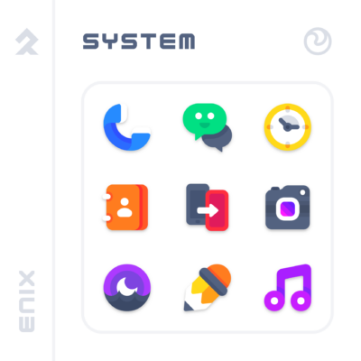 ENIX Icon Pack Android Screenshot 4