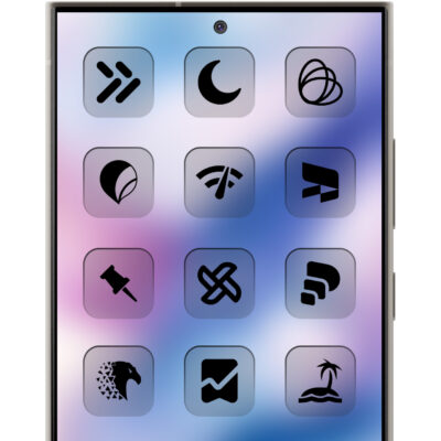 Eclipse Transparent Icon Pack Android Screenshot 3