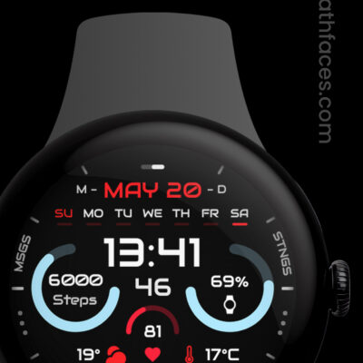 Engine Watch Face Android Screenshot 2