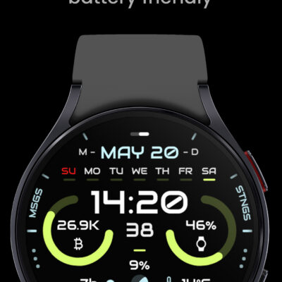 Engine Watch Face Android Screenshot 3