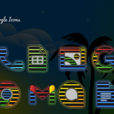 Firefly Neon Icon Pack Android Screenshot 3