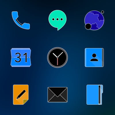 FluOxigen - Icon Pack Android Screenshot 3