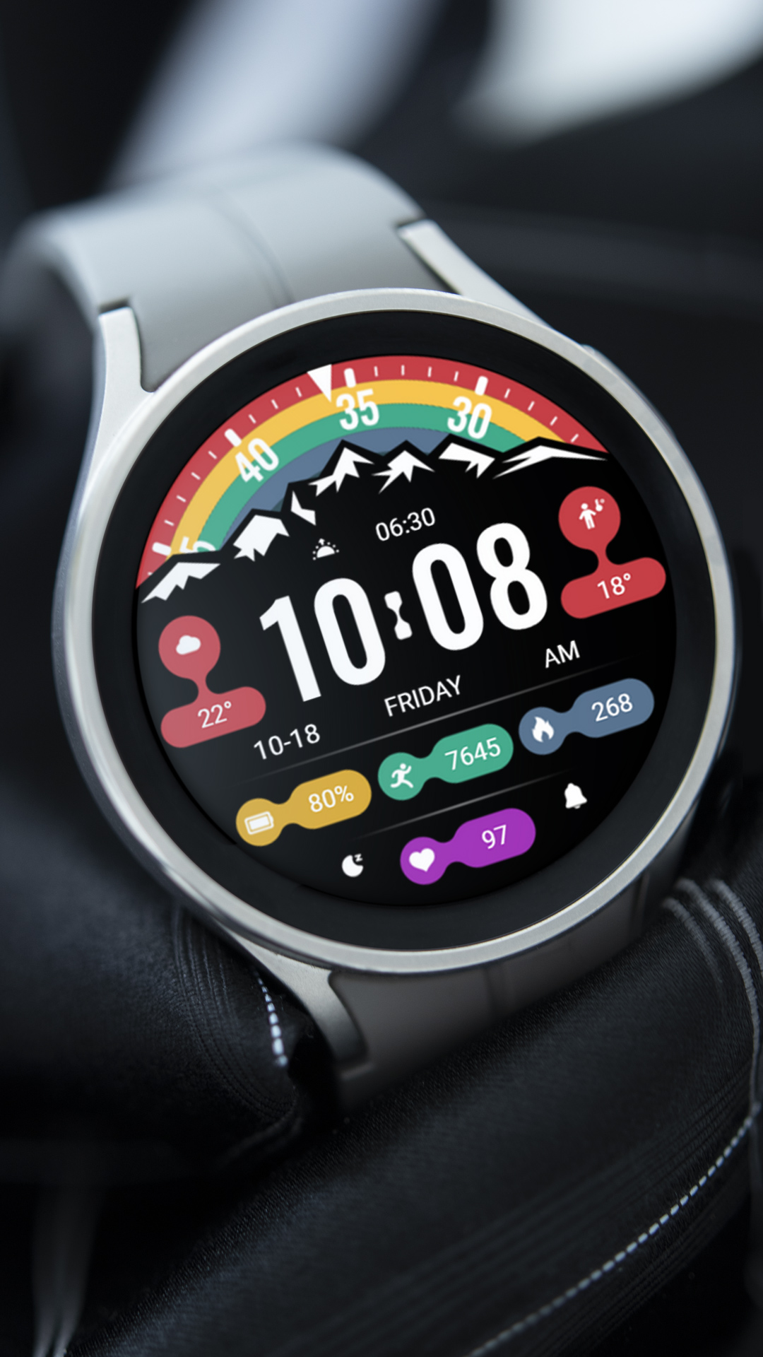 Fusion Of Mountains ZKin Watch Android Screenshot 3