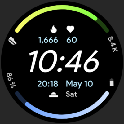 Fusion Watch Face Android Screenshot