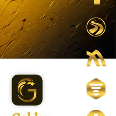 Golden Gradient Icon Pack Android Screenshot 2