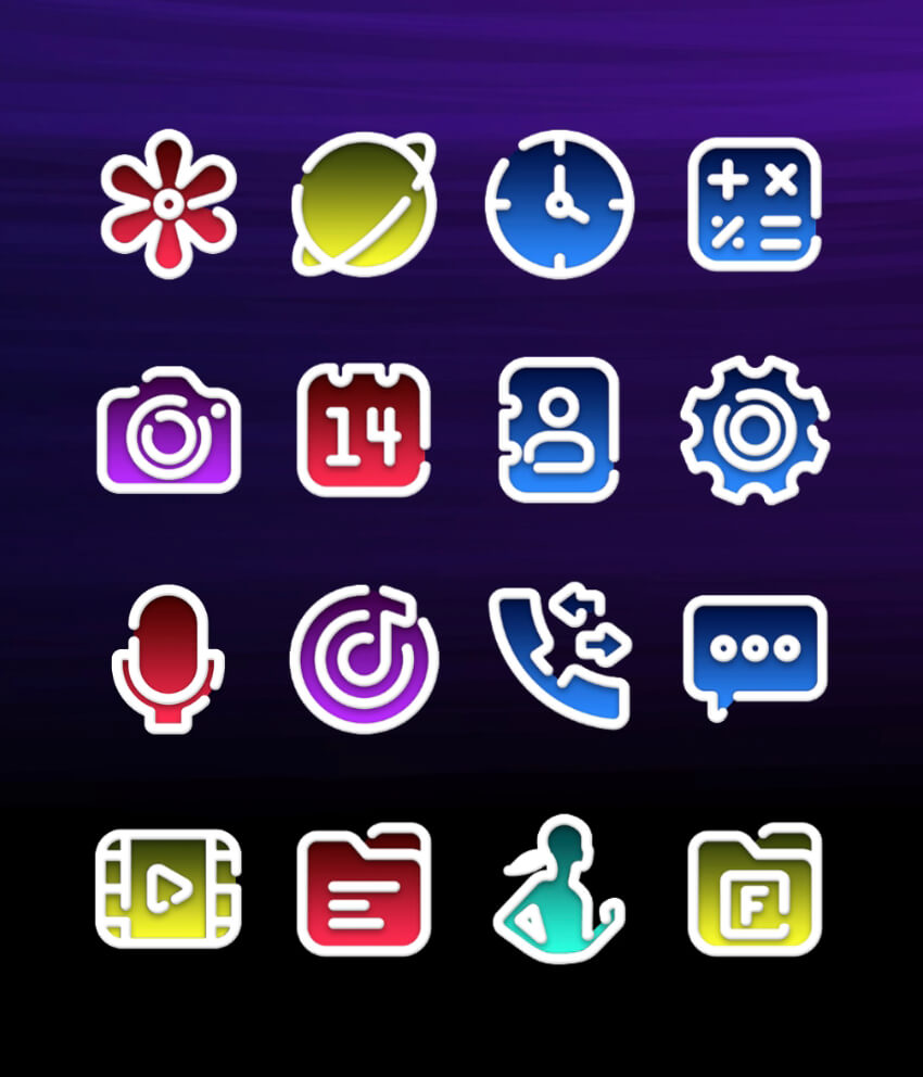 Gradia - Icon Pack Android Screenshot 2