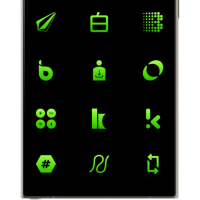 Green Lime Icon Pack Android Screenshot 4