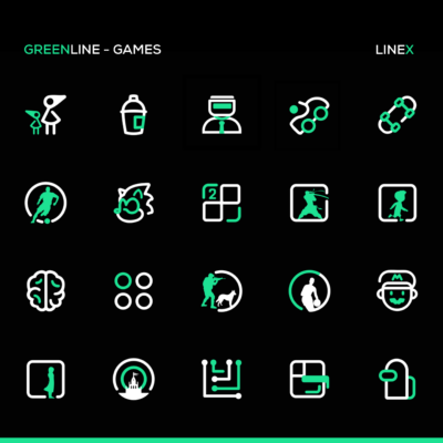 GreenLine Icon Pack : LineX Android Screenshot 4