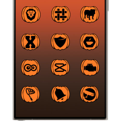 Halloween Pumpkin Icon Pack Android Screenshot 4