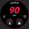 Heart Rate Watch face Android Screenshot