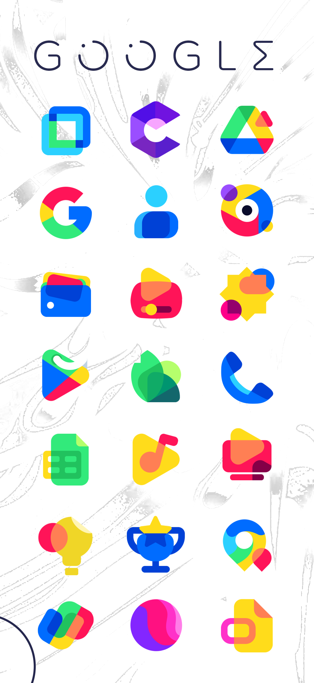 Hepta Theme, Icons, Widgets Android Screenshot 3