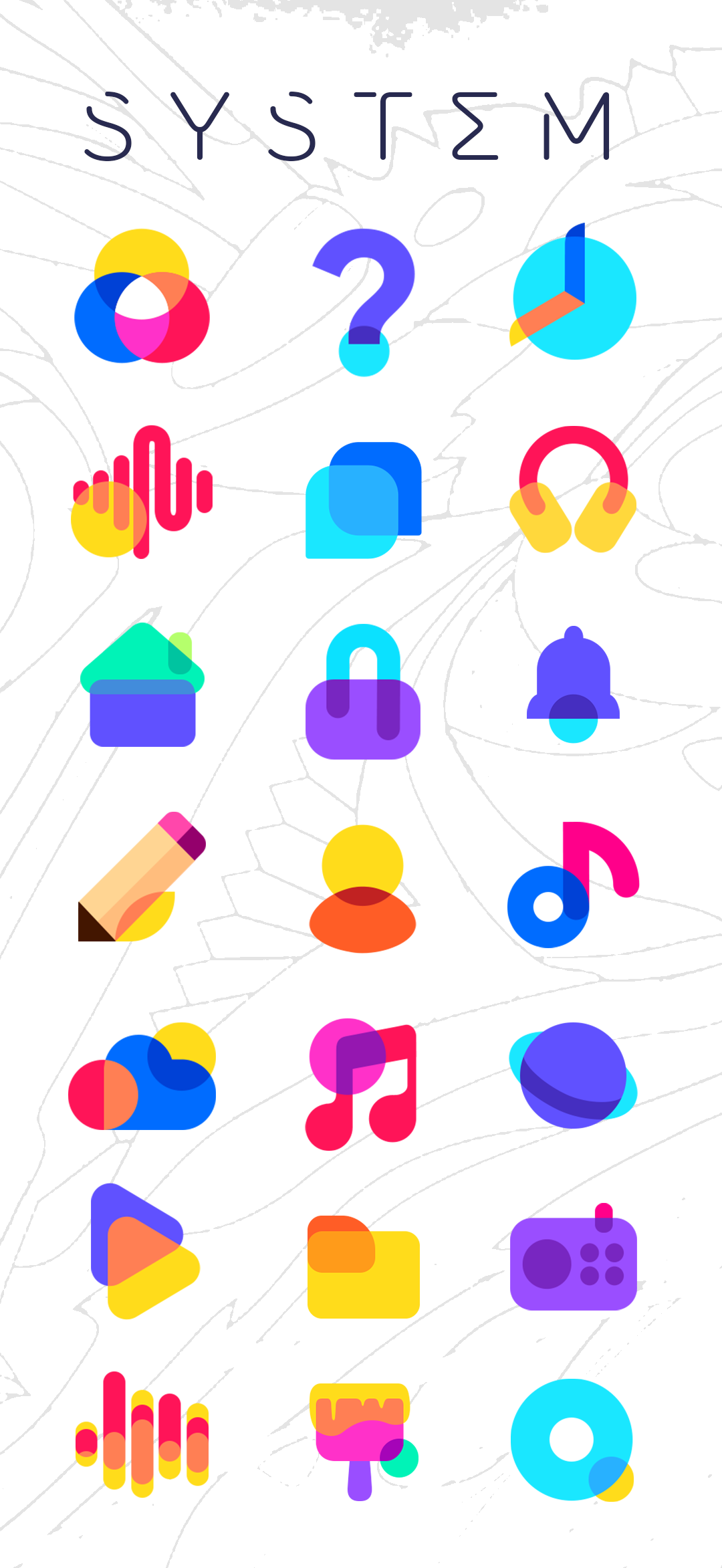 Hepta Theme, Icons, Widgets Android Screenshot 4