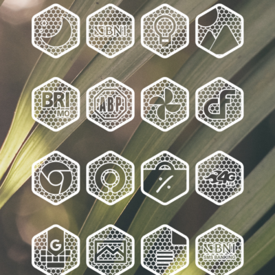 Hexanet White - Icon Pack Android Screenshot 2