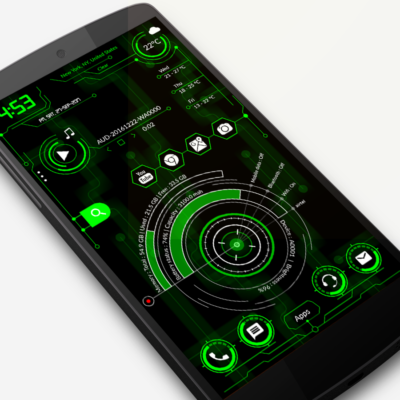 Hi-Tech Launcher Pro Android Screenshot