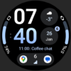 InfoBlock Watch Face Android Screenshot