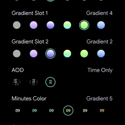 InfoBlock Watch Face Android Screenshot 4