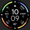 InfoGraph Watch Face Android Screenshot