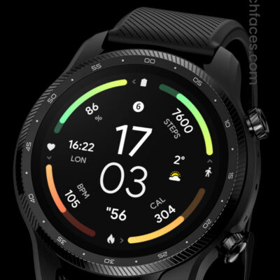InfoGraph Watch Face Android Screenshot 2
