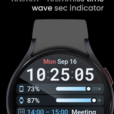 InfoHub Watch Face Android Screenshot 4