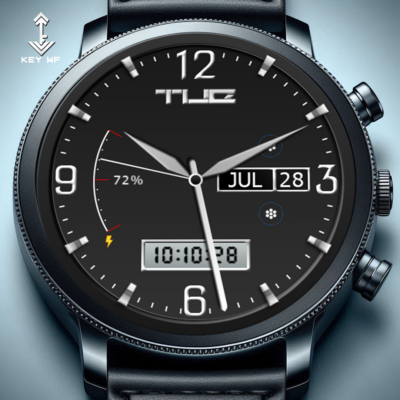 Key WF62 Tuxedo Analog Watch Android Screenshot 2