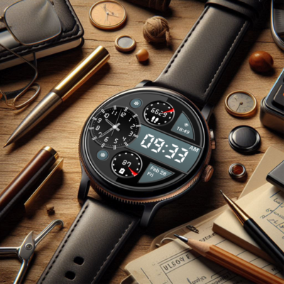 Key WF70 Luxury Watch Face Android Screenshot 3