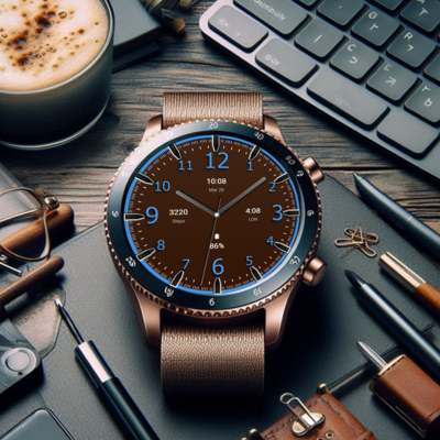 Key WF74 Analogue Watch Face Android Screenshot 3