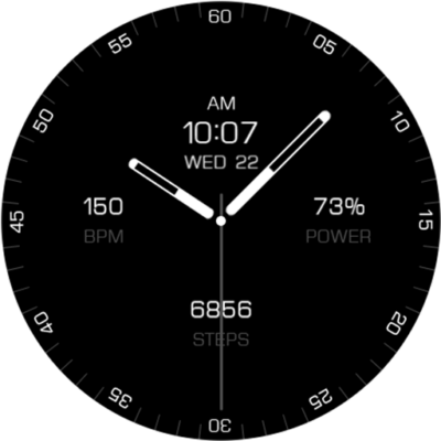 Key107 Analog Watch Face Android Screenshot