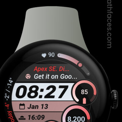 Kinetic Watch Face Android Screenshot 3