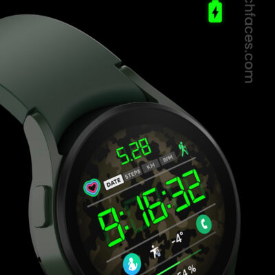 LCD Digital: Watch face Android Screenshot 2