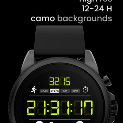 LCD Digital: Watch face Android Screenshot 3