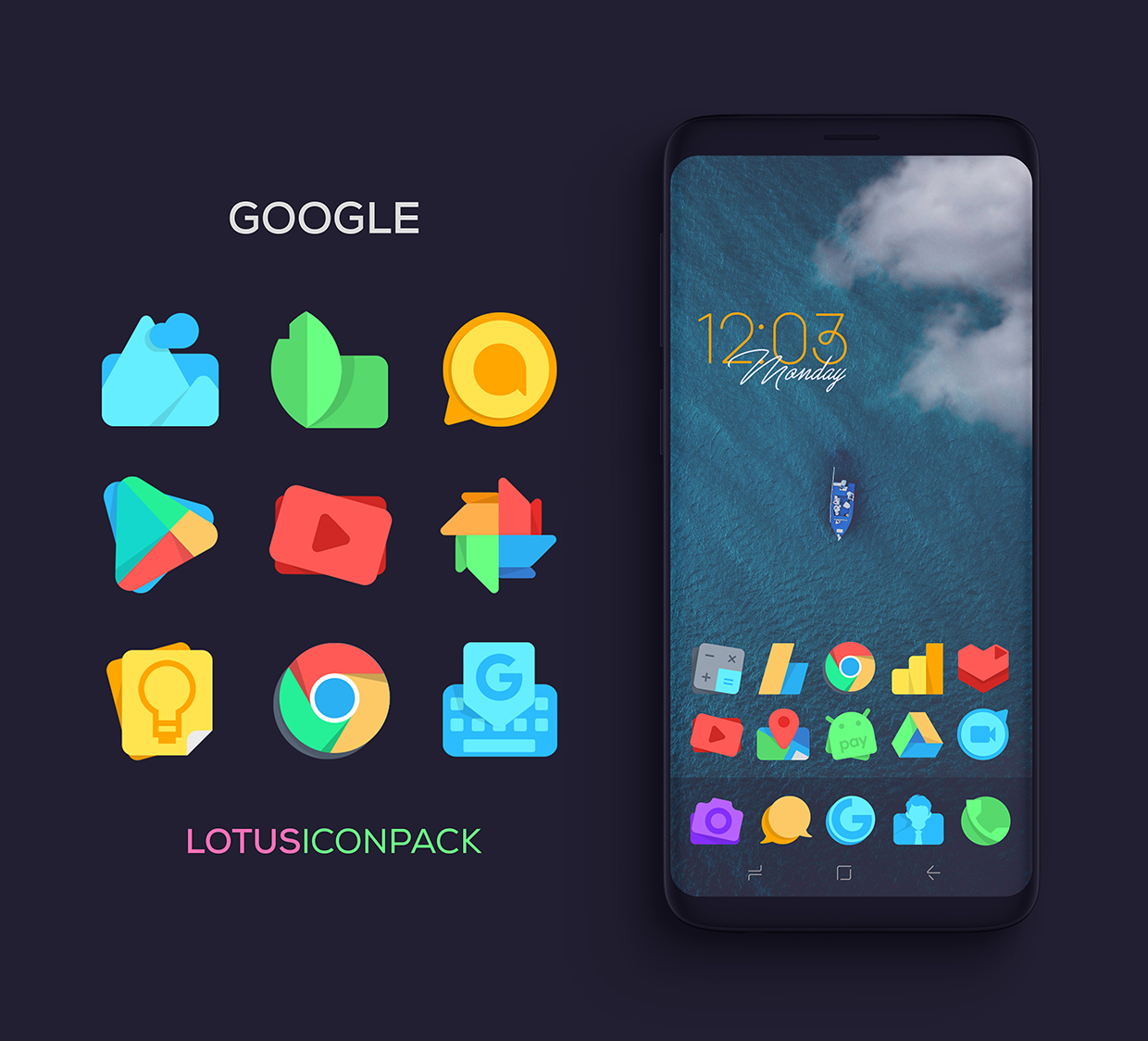 Lotus Icon Pack Android Screenshot 3