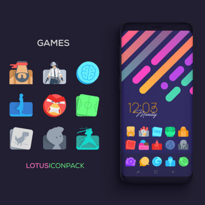 Lotus Icon Pack Android Screenshot 4