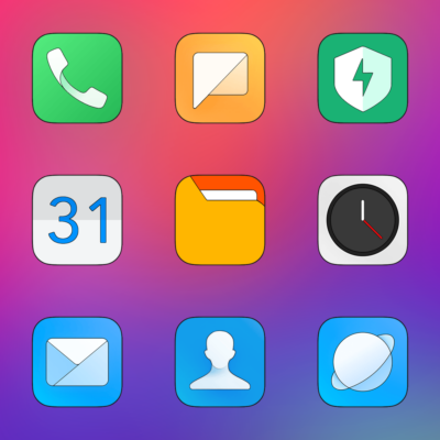 MIUI HD - Icon Pack Android Screenshot 2