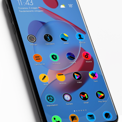 MIUl Circle Fluo - Icon Pack Android Screenshot 2