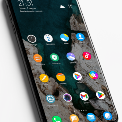 MIUl Circle - Icon Pack Android Screenshot 2