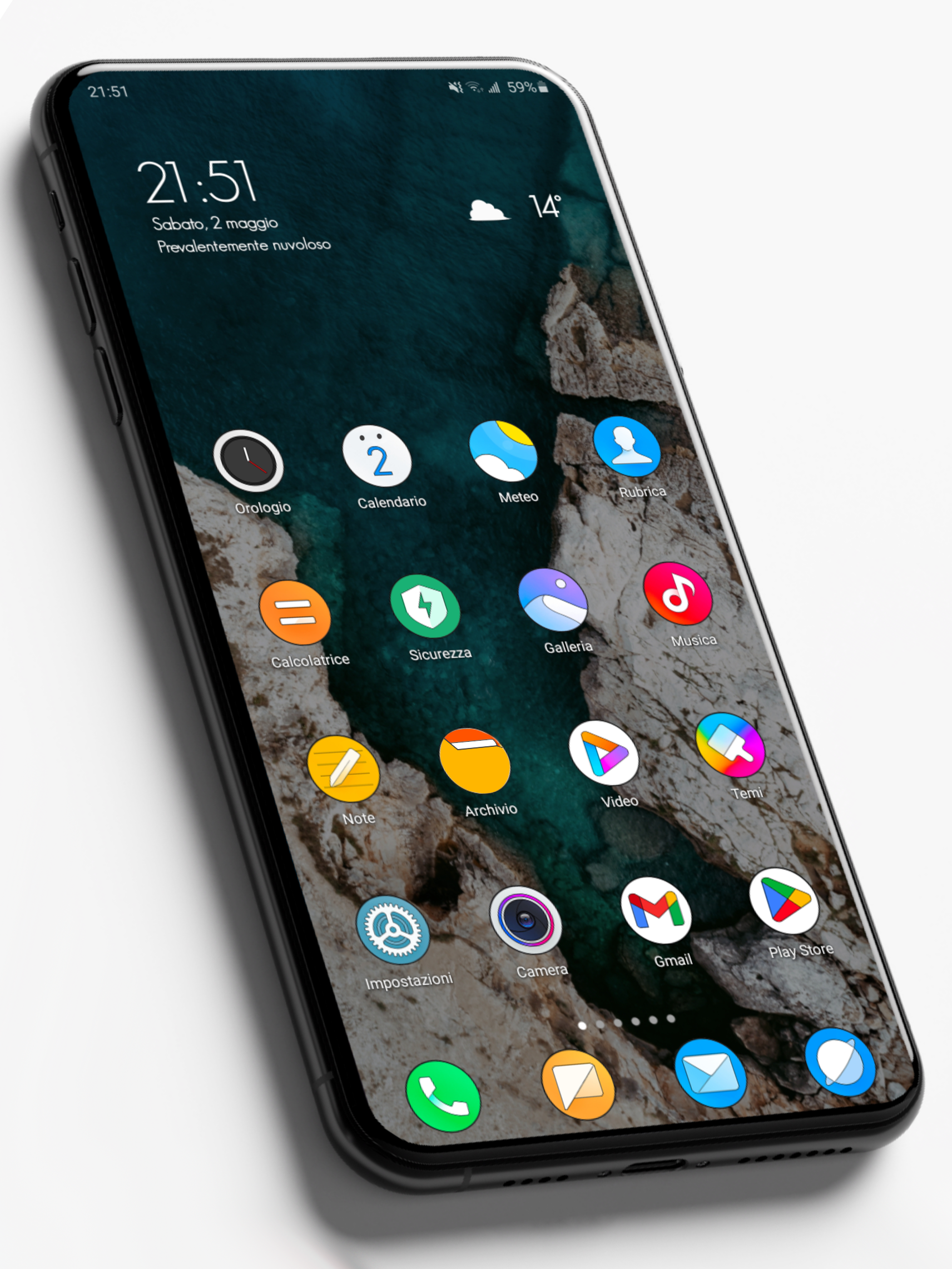 MIUl Circle - Icon Pack Android Screenshot 2