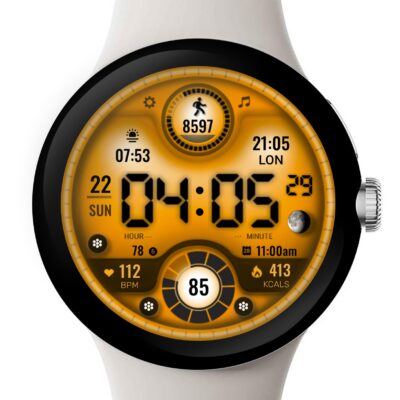 ML2U 166 Watch Face Android Screenshot 4