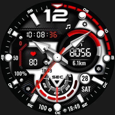 ML2U 167 Watch Face Android Screenshot