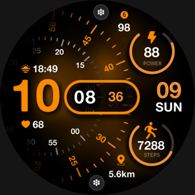 ML2U 215 Watch Face Android Screenshot