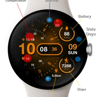 ML2U 215 Watch Face Android Screenshot 3